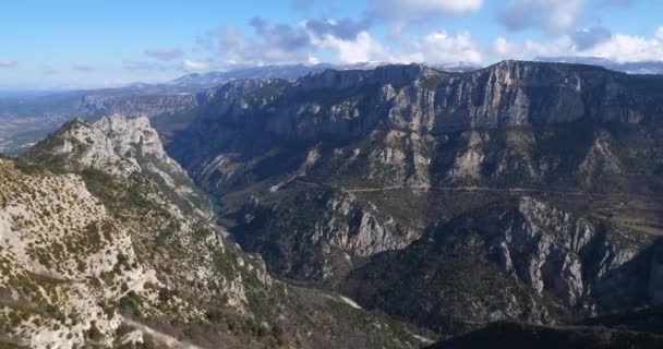Verdon Boğazı Alpes Haute Provence Fransa — Stok video