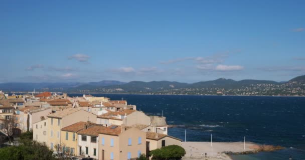 Saint Tropez Cote Azur Var Bölümü Fransa — Stok video