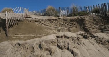 Camargue, Fransa 'da kıyı aşınması