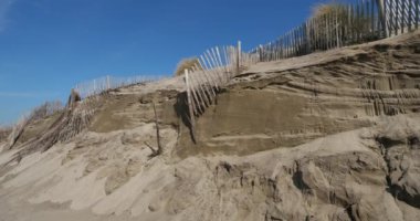 Camargue, Fransa 'da kıyı aşınması