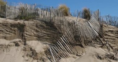 Camargue, Fransa 'da kıyı aşınması