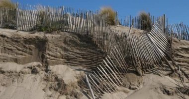 Camargue, Fransa 'da kıyı aşınması