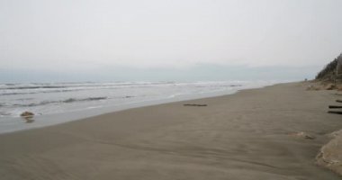 Camargue, Fransa 'da kıyı aşınması