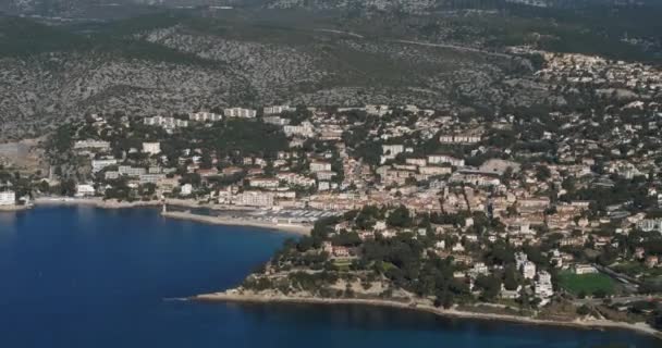 Cassis Bay Provence Γαλλία — Αρχείο Βίντεο