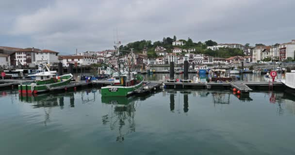 Saint Jean Luz Pyrenéerna Atlantiques Frankrike — Stockvideo