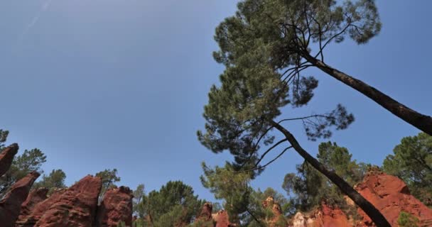 Colorado Francese Roussillon Vaucluse Provenza Francia — Video Stock
