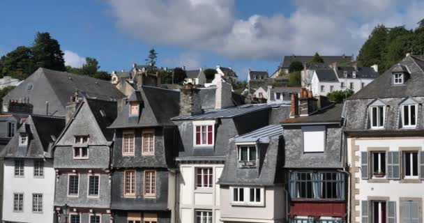 Morlaix Place Allende Finistere Department Brittany France — 图库视频影像