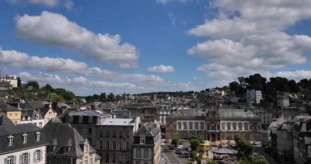 Morlaix Finistere Bölümü Brittany Fransa — Stok video