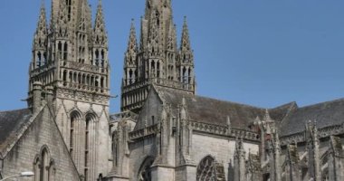 Fransa 'da Saint Corentin Katedrali, Quimper, Brittany