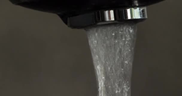 Running Water Faucet — Stock Video