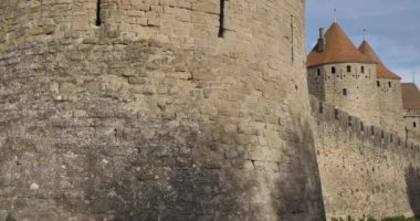 Carcassonne, Avrupa 'nın en büyük kale kalesi, Aude Departmanı, Fransa