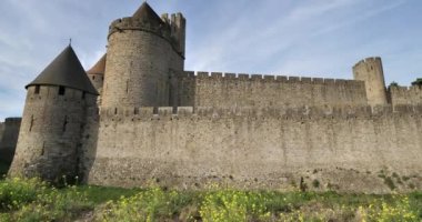 Carcassonne, Avrupa 'nın en büyük kale kalesi, Aude Departmanı, Fransa