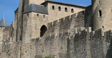 Carcassonne, Avrupa 'nın en büyük kale kalesi, Aude Departmanı, Fransa