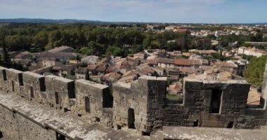 Carcassonne, Avrupa 'nın en büyük kale kalesi, Aude Departmanı, Fransa