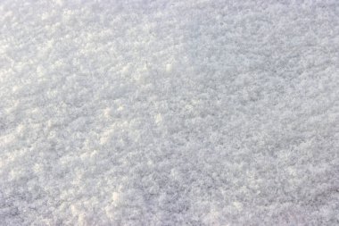 Kışın gün boyunca kar dokusu arkaplanı