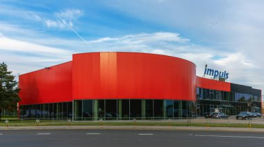 İmpuls - şehirdeki spor kulübü çeşitli eğitim salonları ve yüzme havuzları var. Panevezy 'ler. Litvanya. 08 numara. - 10. 2022.