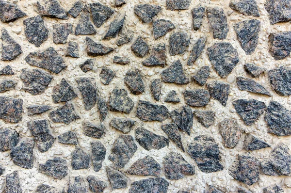 Mosaico Fundo Pedras Quebradas Com Diferentes Formas Cores Parede — Fotografia de Stock
