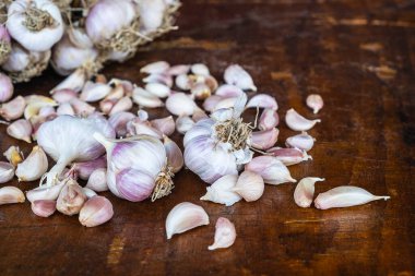 Garlic, spices for cooking and for health