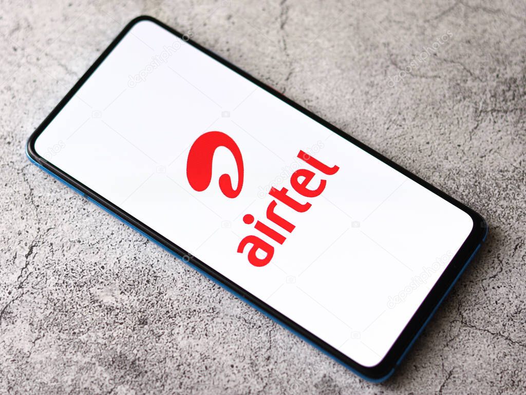 Assam, india - May 8, 2020 : Airtel thanks app, for recharge, bill pay, bank, live TV