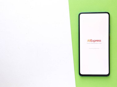 Assam, Hindistan - 9 Temmuz 2020 Aliexpress akıllı ve daha iyi bir alışveriş uygulaması.