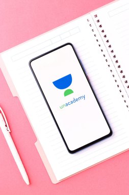 Assam, Hindistan - 20 Nisan 2020: Unacademy, Iit için online kanepe uygulaması