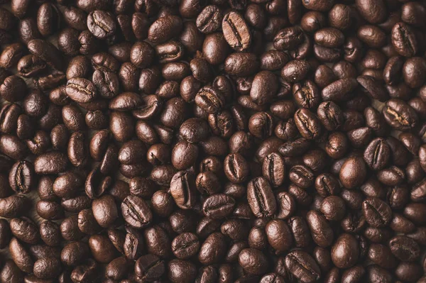 Coffee Beans Textured Background Stock Image — Stock Photo, Image