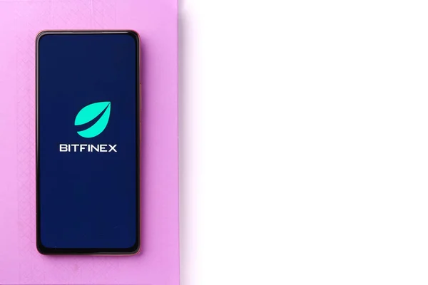 Assam Hindistan Mart 2021 Telefon Ekranı Görüntüsünde Bittrex Logosu — Stok fotoğraf