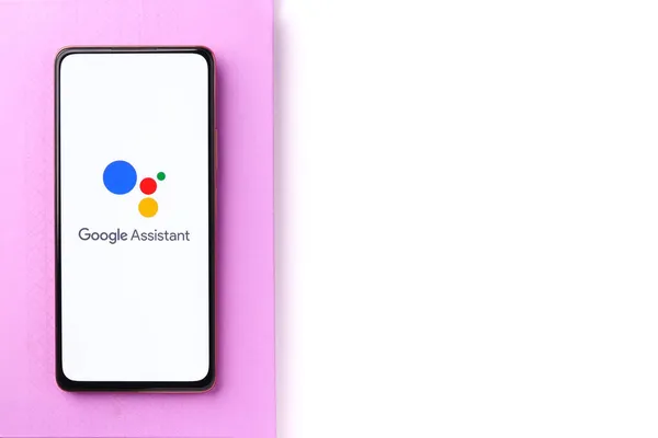 West Bangal Indien September 2021 Google Assistant Logo Auf Dem — Stockfoto