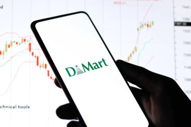 Assam, Hindistan - 09 Haziran 2020: Çevrimiçi bir market alışveriş uygulaması.