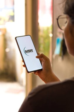 Batı Bangal, Hindistan - 09 Ekim 2021: Telefon ekranında MTAR Teknolojileri logosu.