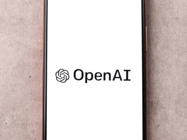 Batı Bangal, Hindistan - 09 Ekim 2021: Telefon ekranında OpenAI logosu.
