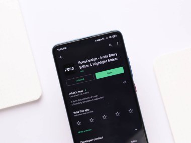 Assam, Hindistan - 22 Ağustos 2020: Instagram uygulaması bir hisse senedi resmi tasviri.