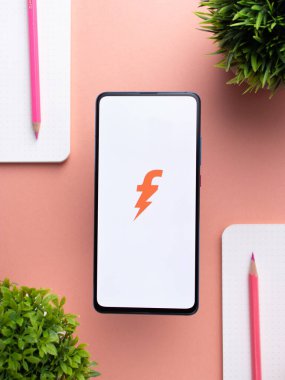 Assam, Hindistan - 23 Mayıs 2020: şarj ve fatura için serbest şarj uygulaması, upi,