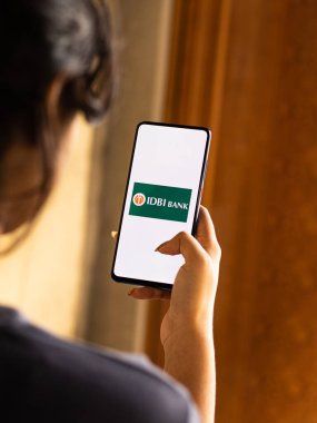 Assam, Hindistan - 18 Temmuz 2020: IDBI Hindistan 'ın en büyük özel bankası.