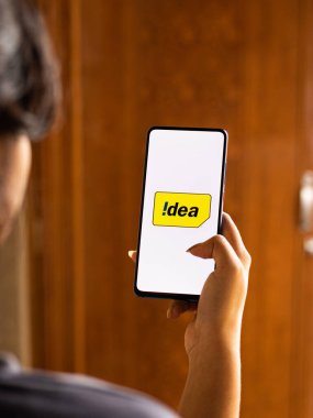 Assam, Hindistan - 17 Temmuz 2020: Hindistan 'ın en büyük telekomünikasyon şirketi.