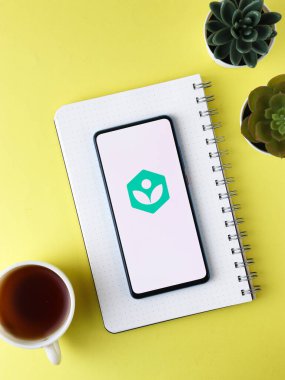 Assam, Hindistan - 20 Nisan 2020: Khan Akademi Serbest Öğrenim Uygulaması.