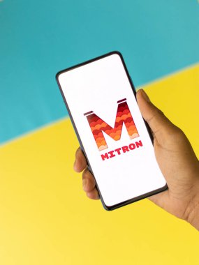 Assam, Hindistan - Haziran 04, 2020: Mitron Pakistanlı bir uygulama.