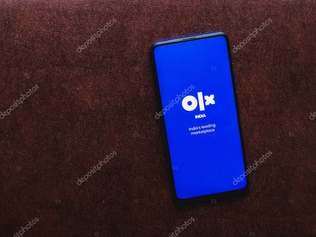 Assam, india - April 28, 2020 : OLX, buy and sell near you with online classifieds.