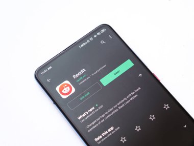 Assam, Hindistan - 09 Haziran 2020: Reddit uygulamasının logo görüntüsü.