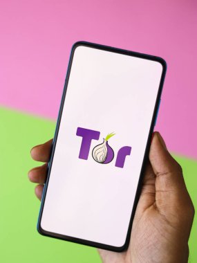 Assam, Hindistan - 9 Temmuz 2020: Tor tarayıcı özel ve güvenli bir tarama uygulaması.