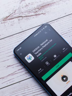 Assam, Hindistan - 20 Nisan 2020: Unacademy, Iit için online kanepe uygulaması