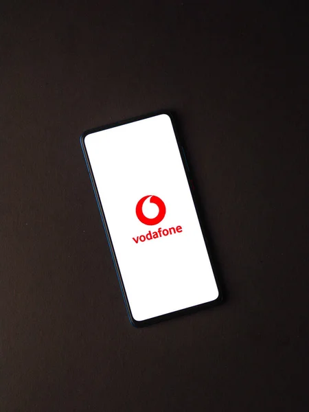 Assam India Juli 2020 Vodafone Perusahaan Telekomunikasi Terbesar — Stok Foto