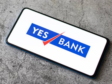 Assam, Hindistan - 18 Temmuz 2020: Evet Hindistan 'ın en tartışmalı bankası.