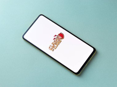 Assam, Hindistan - 23 Mayıs 2020: Online bir oyun klanlar çatışması.