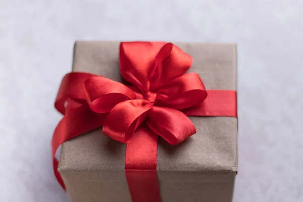Gift Box Isolated Stock Image — Stock Photo, Image