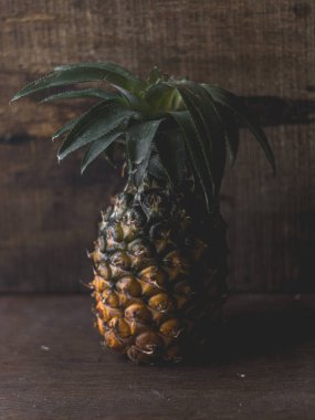Taze ananas meyve suyu fotoğrafı..