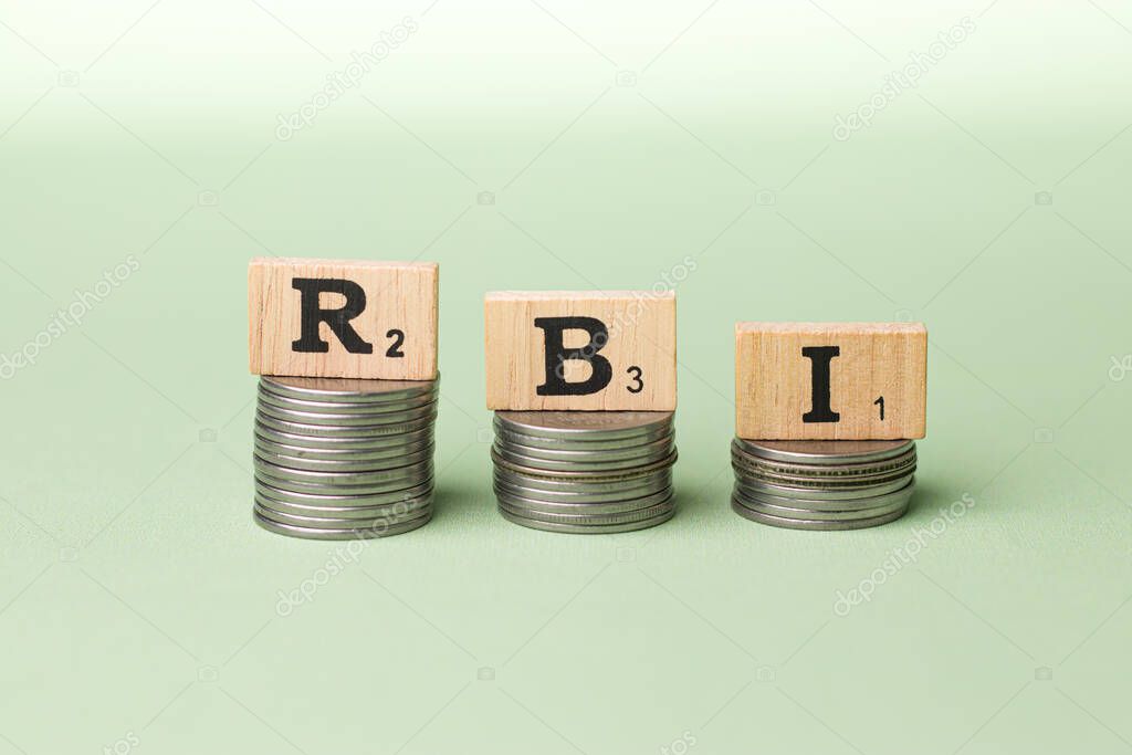 Assam, india - Augest 9, 2020 : RBI/Reserve bank of india logo.