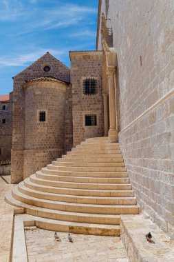 Beautiful stonework of Old Town's Domincan Monastery remains impressive through time