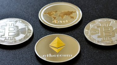 5 Eylül 2021. İzmir, hindi. Sanal para fotoğrafları. Haber amaçlı bir fotoğraf.