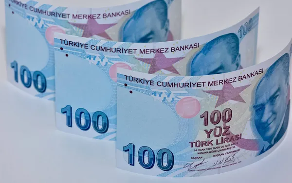 October 2021 Izmir Turkey Photos Turkish Lira Photo News Purposes — Stock Photo, Image